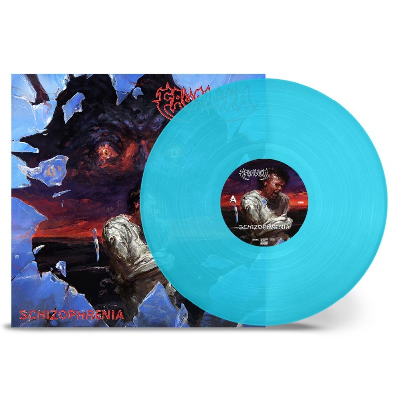 CAVALERA - Schizophrenia - TRANSPARENT CURACAO LP