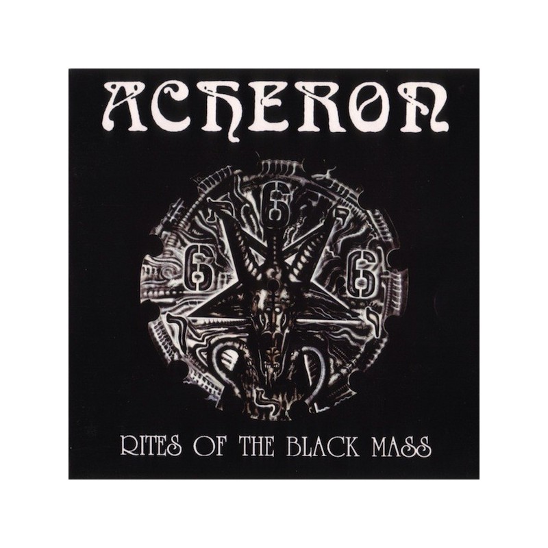 ACHERON - Rites Of The Black Mass - WHITE LP