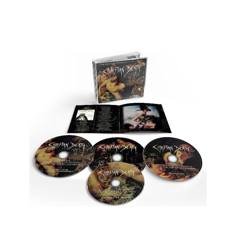 CHRISTIAN DEATH - The Dark Age Renaissance Collection Part 3: The Age Of Decadence - 4CD
