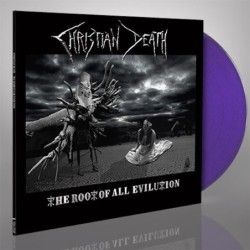 CHRISTIAN DEATH - The Root Of All Evilution - PURPLE LP