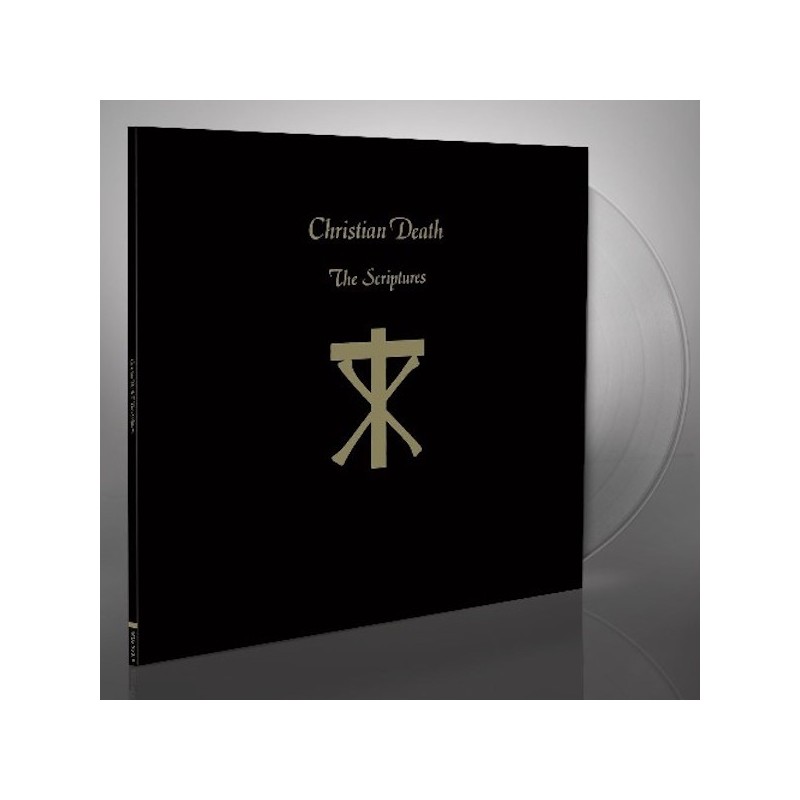 CHRISTIAN DEATH - The Scriptures - CRYSTAL CLEAR LP
