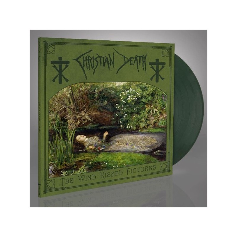 CHRISTIAN DEATH - The Wind Kissed Pictures 2021 - DARK GREEN LP