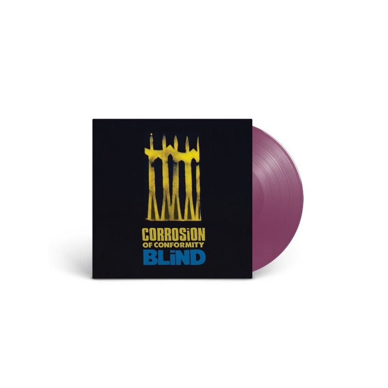CORROSION OF CONFORMITY - Blind - TRANSPARENT PINK/BLACK MARBLED 2LP