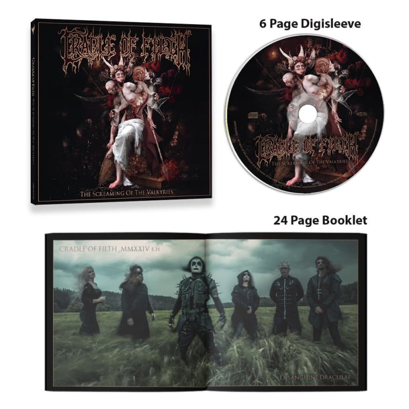 CRADLE OF FILTH - The Screaming Of The Valkyries - DIGI CD