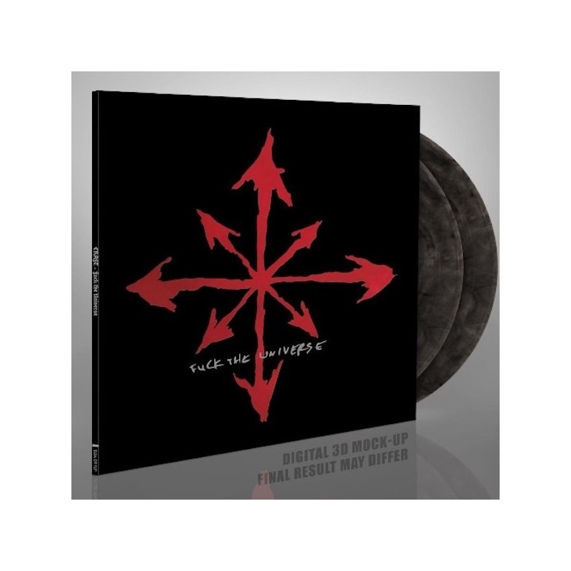 CRAFT - Fuck The Universe - CRYSTAL CLEAR & BLACK MARBLED 2LP