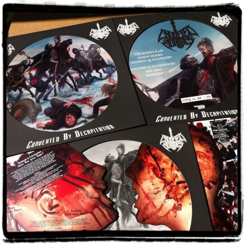 CRUCIFIED MORTALS - Converted By Decapitation - PICIDSC