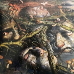 CUNABULA - The Weight Of Sleep - CLEAR W/ GREEN SPLATTER LP