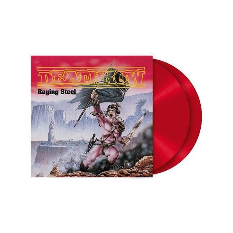DEATHROW - Raging Steel - RED VINYL 2LP