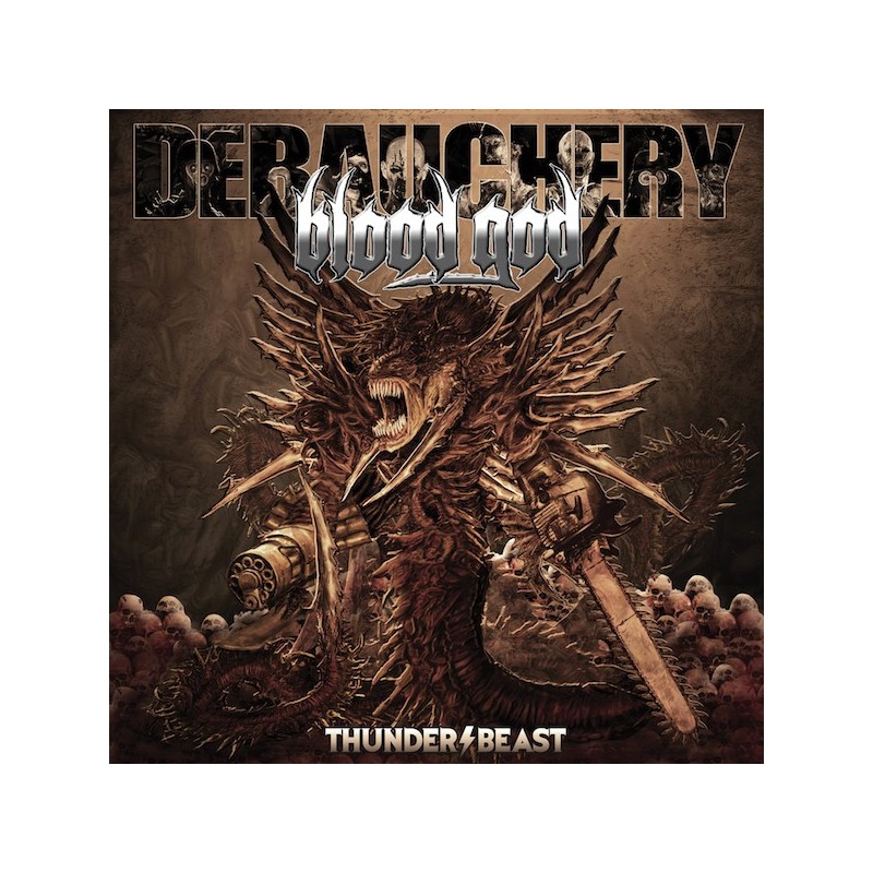 DEBAUCHERY VS. BLOOD GOD - Thunderbeast - 2CD