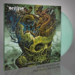 DEFILED - Horror Beyond Horror - CRYSTAL CLEAR & TRANSPARENT GREEN MIXED LP
