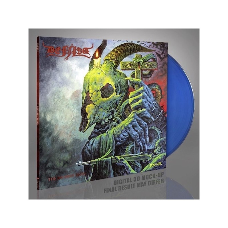 DEFILED - The Highest Level - TRANSPARENT BLUE LP