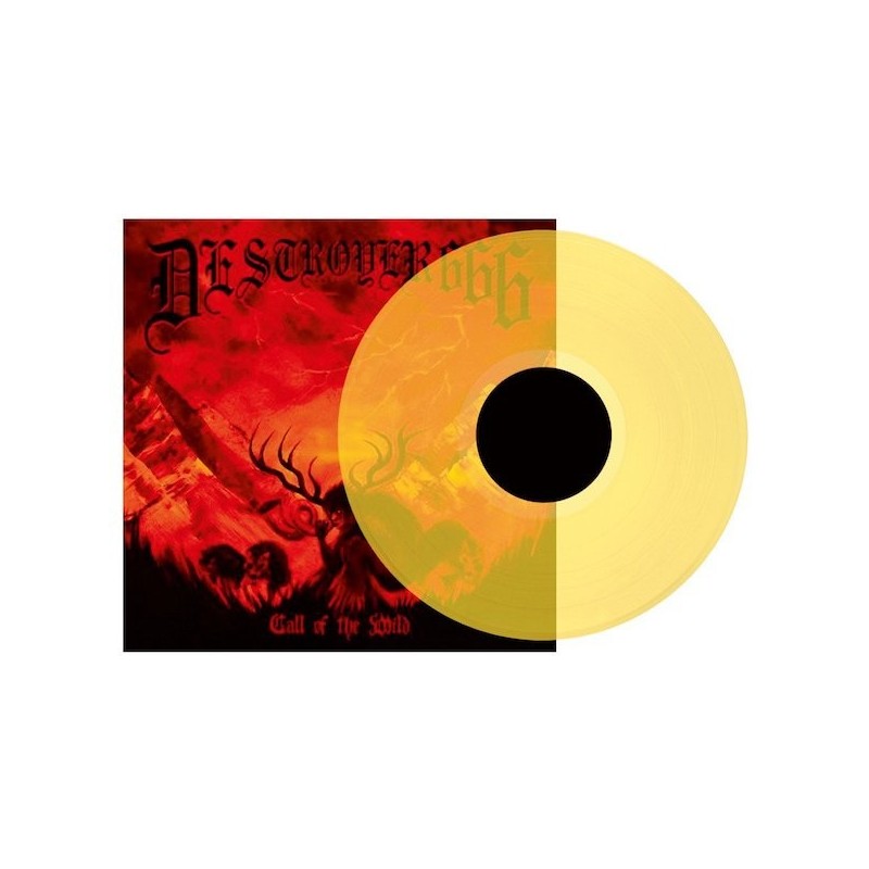 DESTRÖYER 666 - Call Of The Wild - YELLOW LP