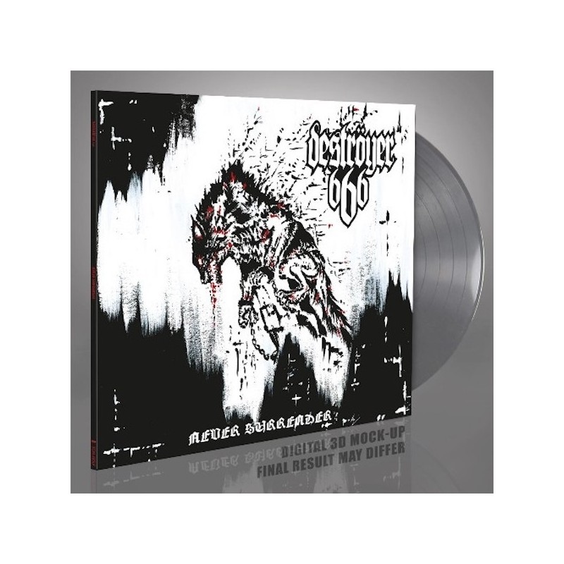 DESTRÖYER 666 - Never Surrender - SILVER LP