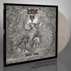 DESTRÖYER 666 - Phoenix Rising - WHITE & BLACK MARBLED LP