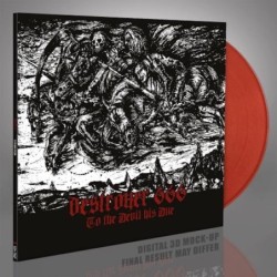 DESTRÖYER 666 - To The Devil His Due - TRANSPARENT RED LP