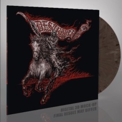 DESTRÖYER 666 - Wildfire - SILVER & BLACK MARBLED LP