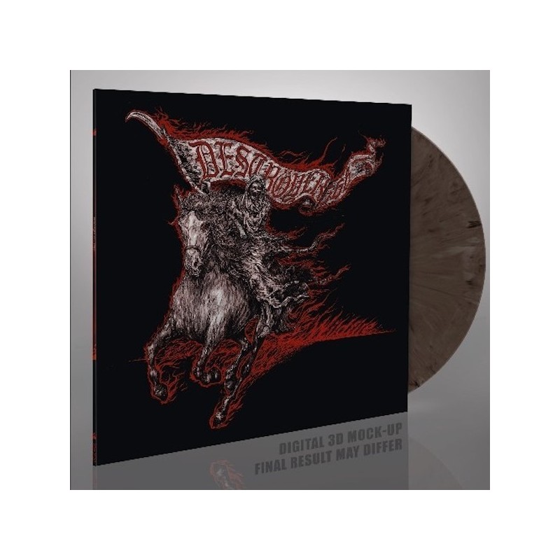 DESTRÖYER 666 - Wildfire - SILVER & BLACK MARBLED LP