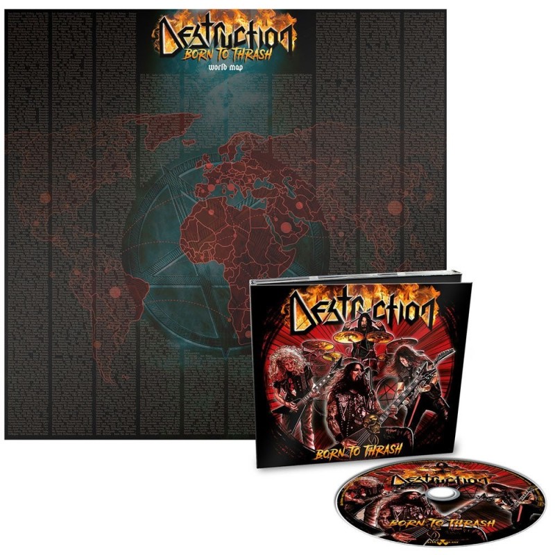 DESTRUCTION - Born To Thrash (Live In Germany) - DIGI CD