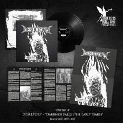 DESULTORY - Darkness Falls (The Early Years) - LP