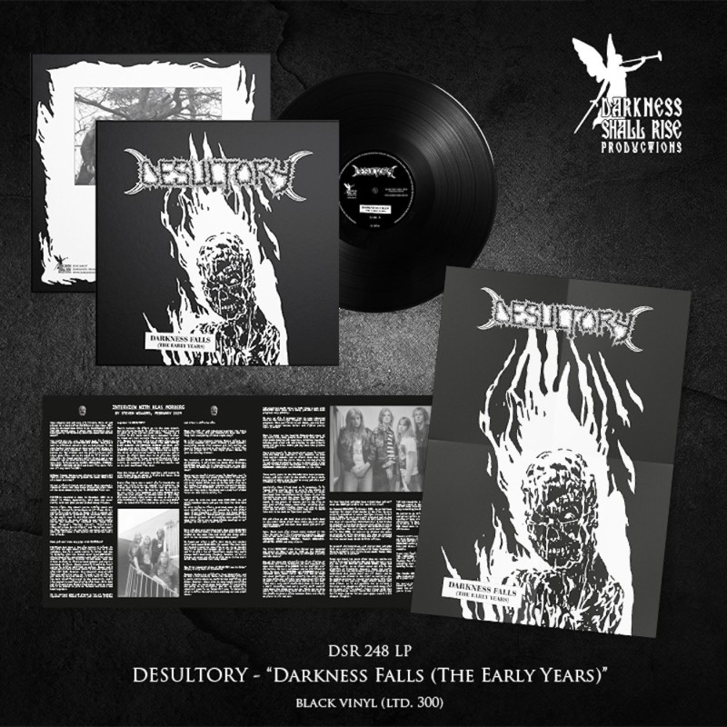 DESULTORY - Darkness Falls (The Early Years) - LP