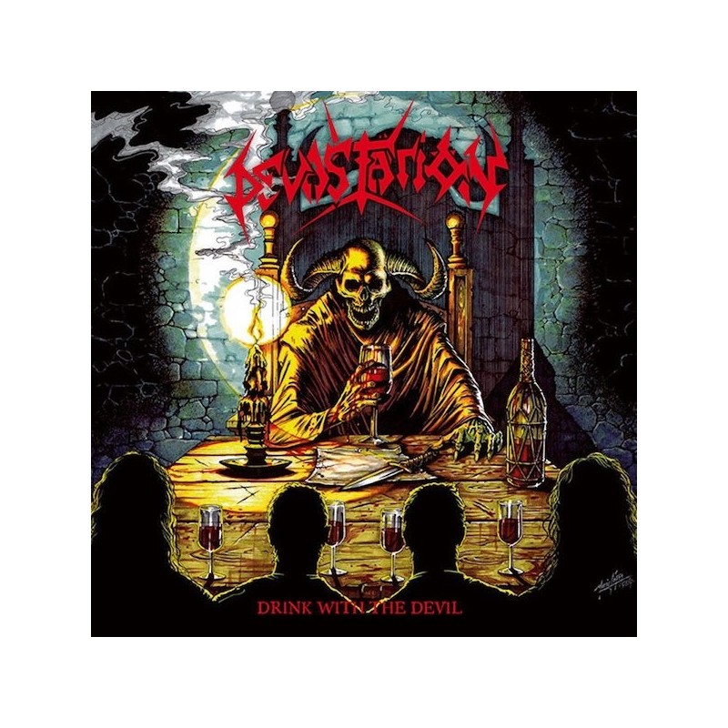 DEVASTATION - Drink With The Devil - LP