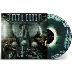DIMMU BORGIR - Northern Forces Over Wacken - BLACK/GREEN/WHITE INKSPOT 2LP