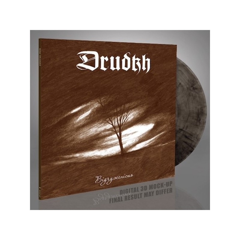 DRUDKH - Estrangement - CLEAR & BLACK MARBLED LP