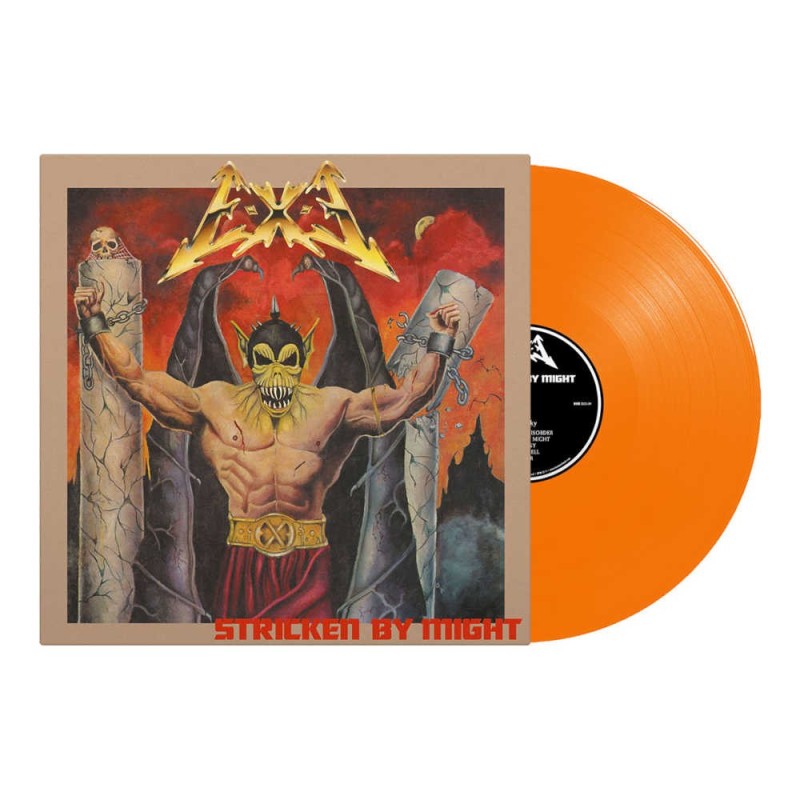 E-X-E - Stricken By Might - TRANSPARENT ORANGE LP