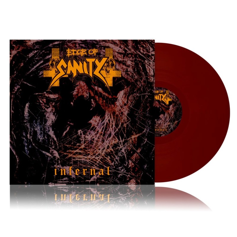 EDGE OF SANITY - Infernal - DEEP BLOOD RED LP