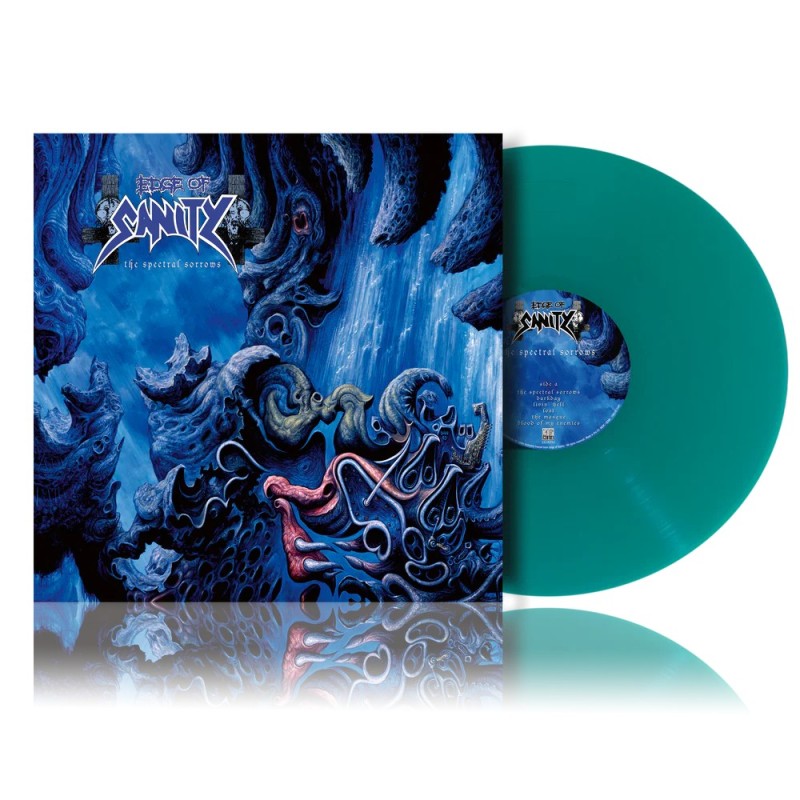 EDGE OF SANITY - The Spectral Sorrows - TRANSPARENT PETROL GREEN LP