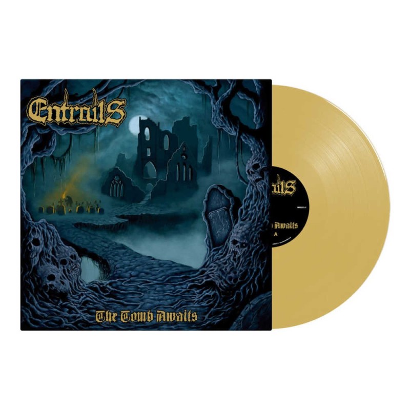 ENTRAILS - The Tomb Awaits - BEER COLOURED LP