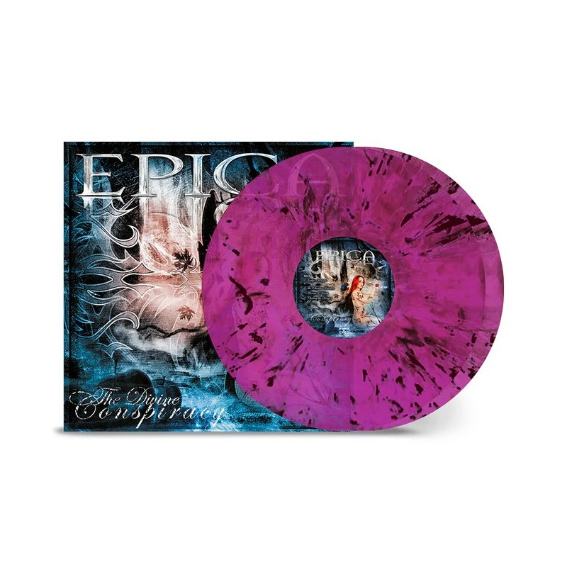 EPICA - The Divine Conspiracy - TRANSPARENT MAGENTA / BLACK MARBLED 2LP