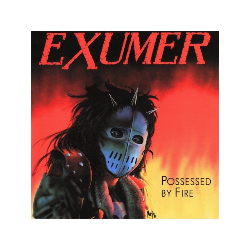 EXUMER - Possessed By Fire - FIRE SPLATTER LP+7"