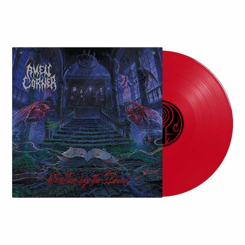 AMEN CORNER - Written By The Devil - TRANSPARENT RED LP