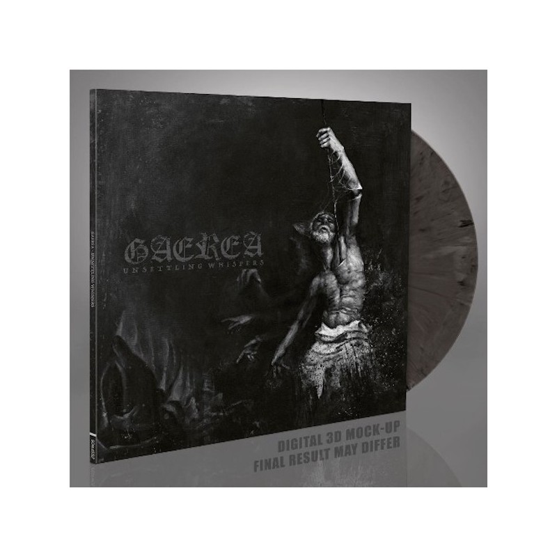 GAEREA - Unsettling Whispers - SILVER & BLACK MARBLED LP