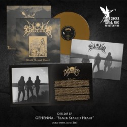 GEHENNA - Black Seared Heart - GOLD LP