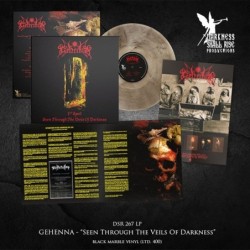 GEHENNA - Seen Through The Veils Of Darkness (The Second Spell) - TRANSPARENT/BLACK MARBLE LP