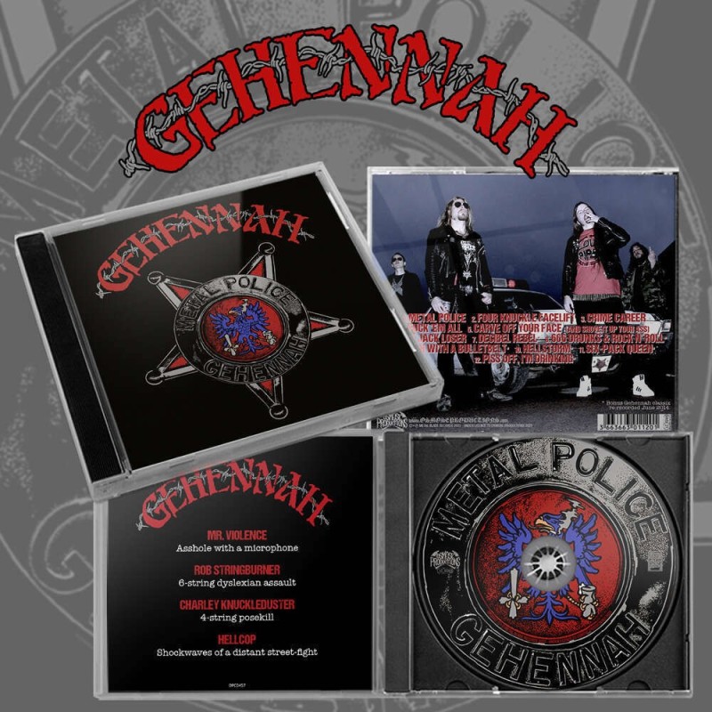 GEHENNAH - Metal Police - CD
