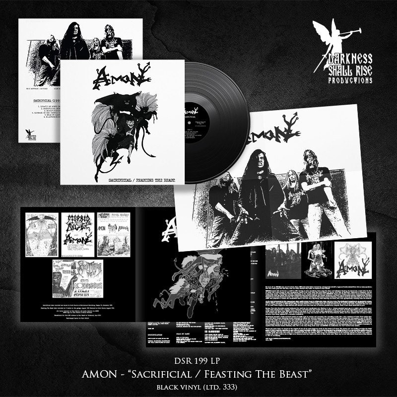 AMON - Sacrificial / Feasting The Beast - LP