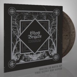 GHOST BRIGADE - IV - One With The Storm - SILVER & BLACK MARBLED 2LP