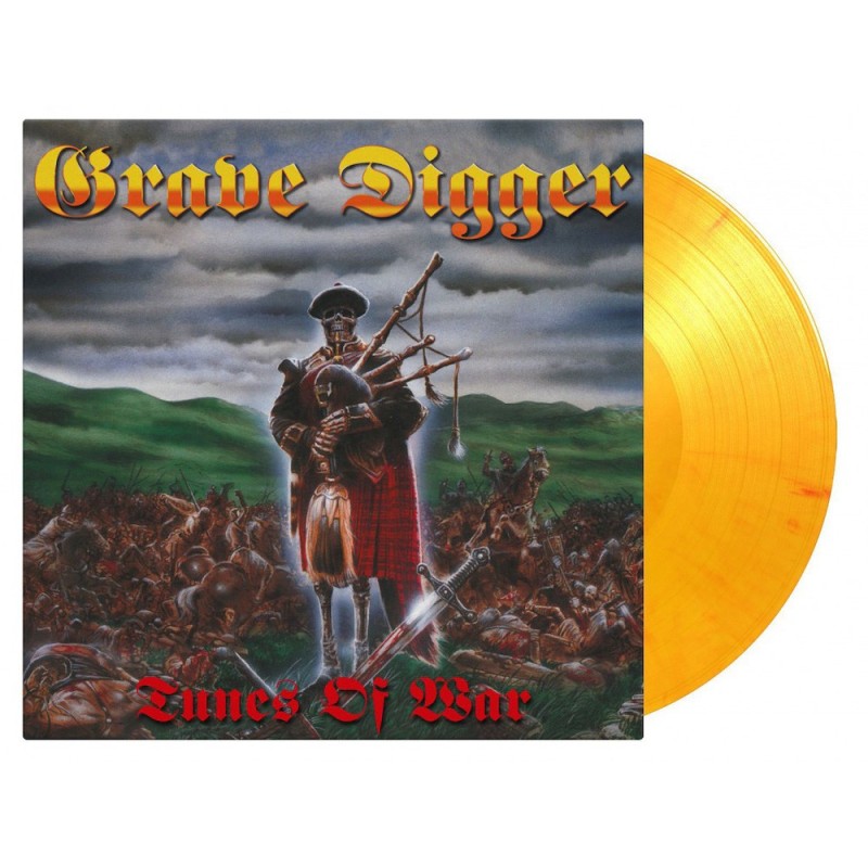 GRAVE DIGGER - Tunes Of War - FLAMING 2LP