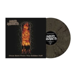 AMON AMARTH - Once Sent From The Golden Hall - SMOKE GREY MARBLED LP