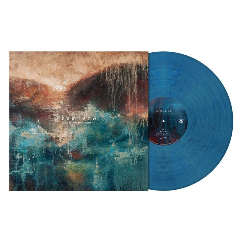 HAMFERD - Men Guðs Hond Er Sterk - AZURE BLUE MARBLED LP