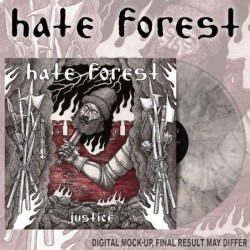 HATE FOREST - Justice - MARBLED LP