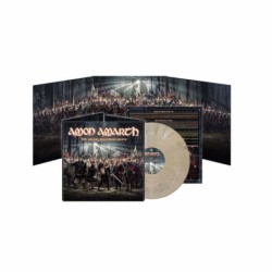 AMON AMARTH - The Great Heathen Army - FUR OFF WHITE MARBLED LP