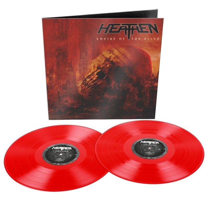 HEATHEN - Empire Of The Blind - RED 2LP