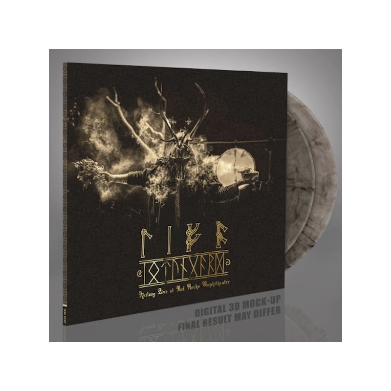 HEILUNG - Lifa Iotungard - CRYSTAL CLEAR AND BLACK MARBLED 2LP