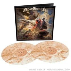 HELLOWEEN - Helloween - BROWN/CREAM WHITE 2LP