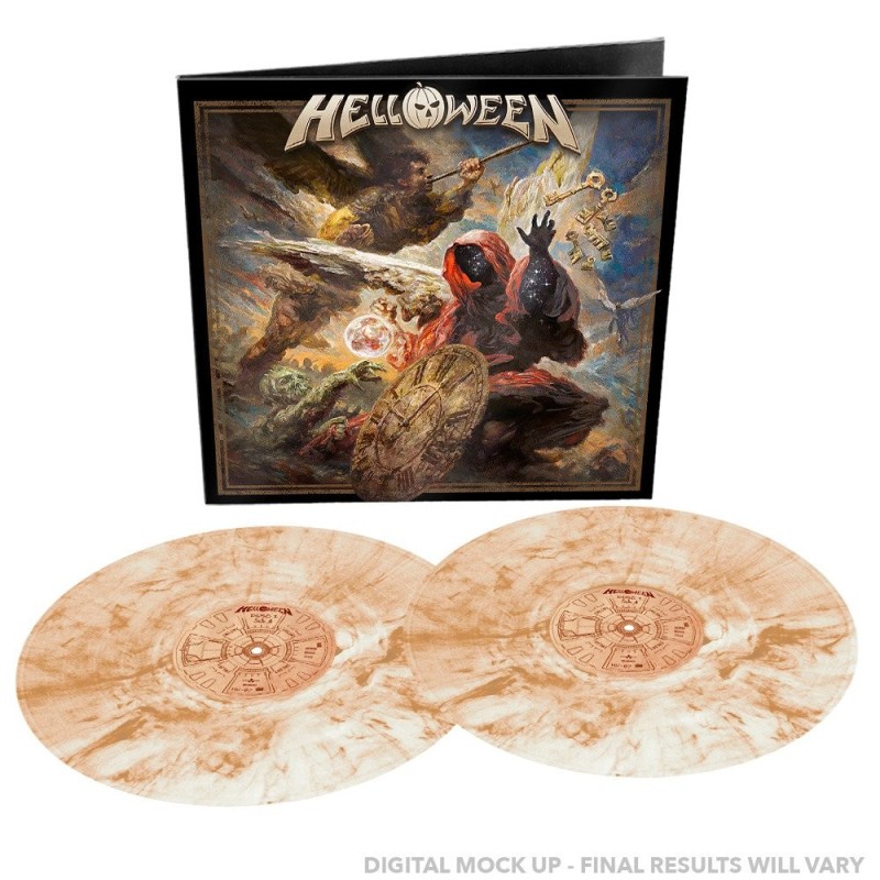 HELLOWEEN - Helloween - BROWN/CREAM WHITE 2LP