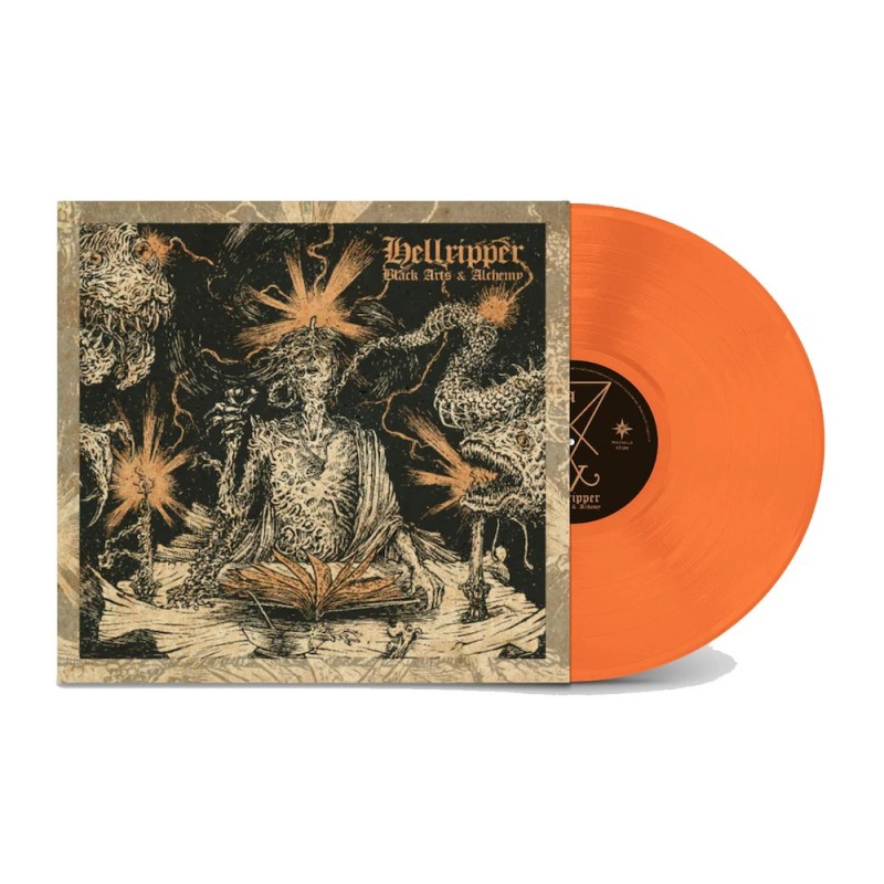 HELLRIPPER - Black Arts & Alchemy - ORANGE LP